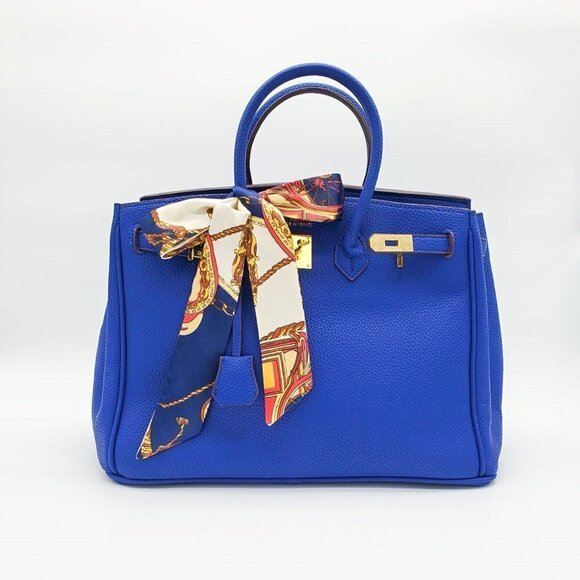 Skinny Scarf | Hand Bag, Neck Scarf (2 pieces) - Color Set #24 / Brand NEW - Picture 7 of 15